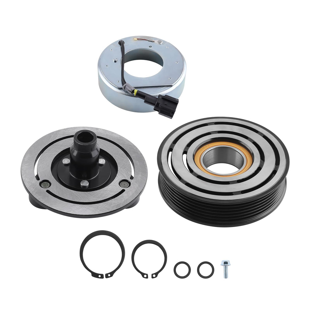 maXpeedingrods AC Compressor Clutch Kit for Nissan Versa 1.8L 2007-2012