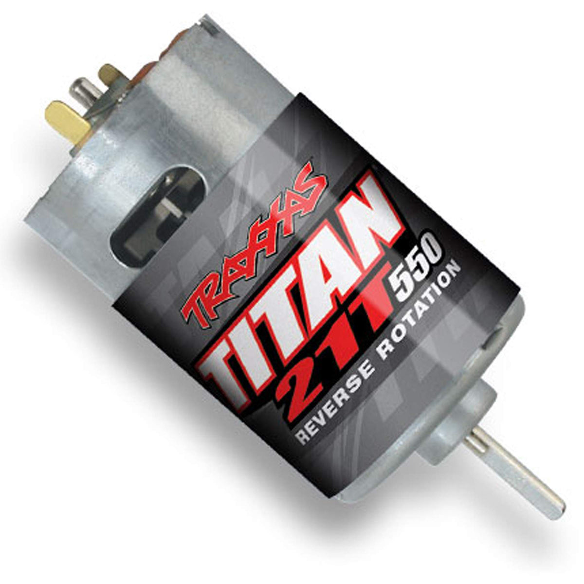Traxxas 3975R Reverse Rotation Titan 550 Brushed Motor (21-turn 14V)