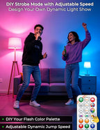 Color Changing Light Bulb 120W Equivalent, 12W with Remote Control E26