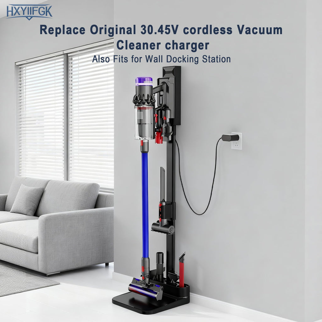 30.45V 4.8mm*1.7mm Replacement Vacuum Charger Compatible with Dyson V10