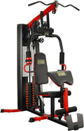 Home Gym Equipment, Multifunctional Full Body Workout Weight Machine Station with Weight Stack, All in One Exercise