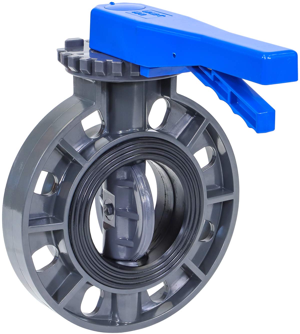 RKLV4B PVC Butterfly Valve, 4"
