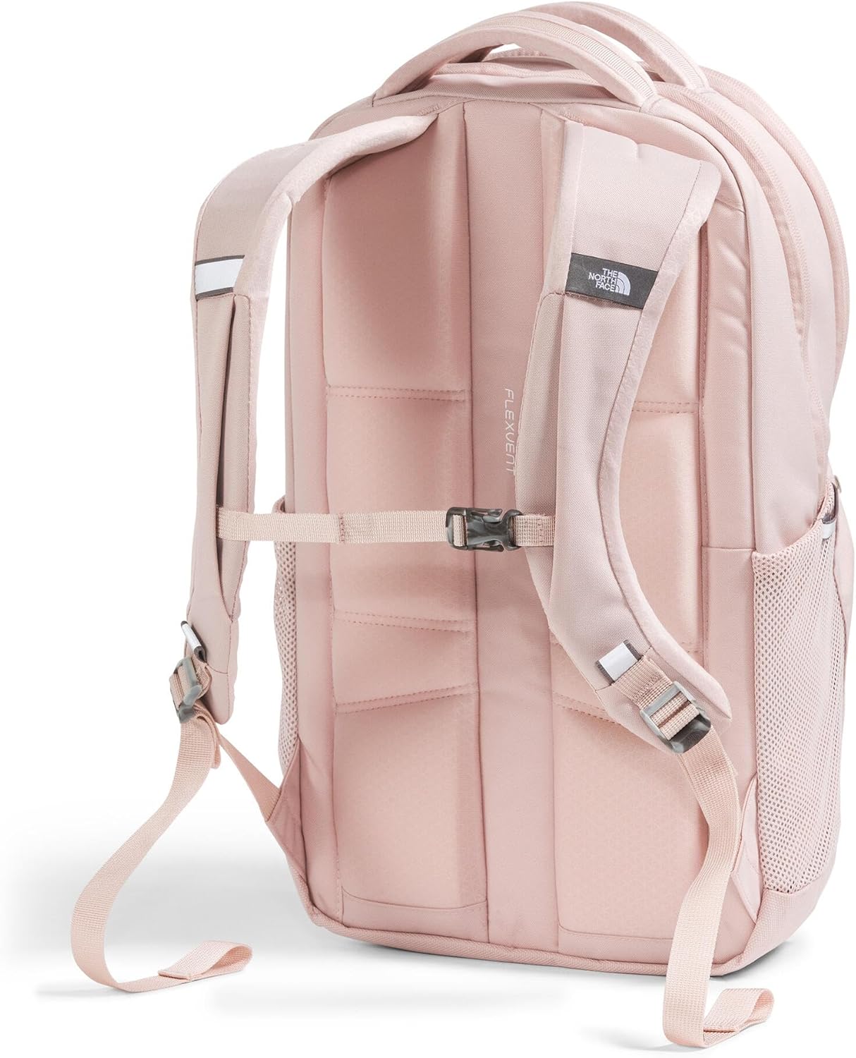 The North Face Women's Jester Everyday Laptop Backpack - Commuter Travel Bag, Laptop Sleeve, Water-Repellent, Pink