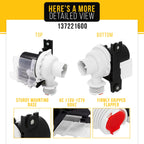 Washer Drain Pump for Kenmore 417.97812704