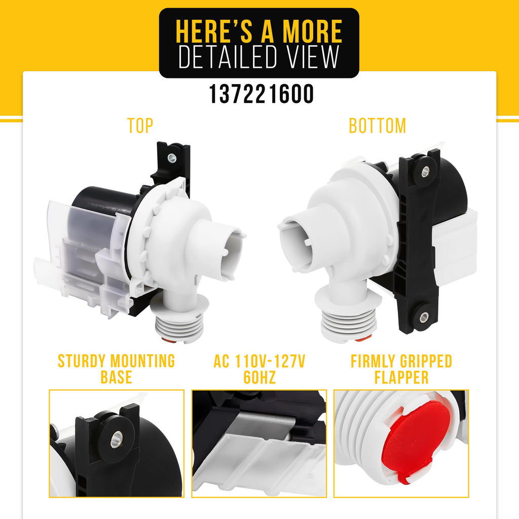 Washer Drain Pump for Kenmore 417.44082400
