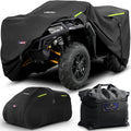 600D ATV Cover Waterproof Heavy Duty Trailerable 4 Wheeler Quad All Season Weather Proof Outdoor UV Protection for