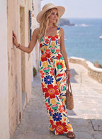 Women's Loose Overalls Jumpsuits One Piece Sleeveless Rompers
