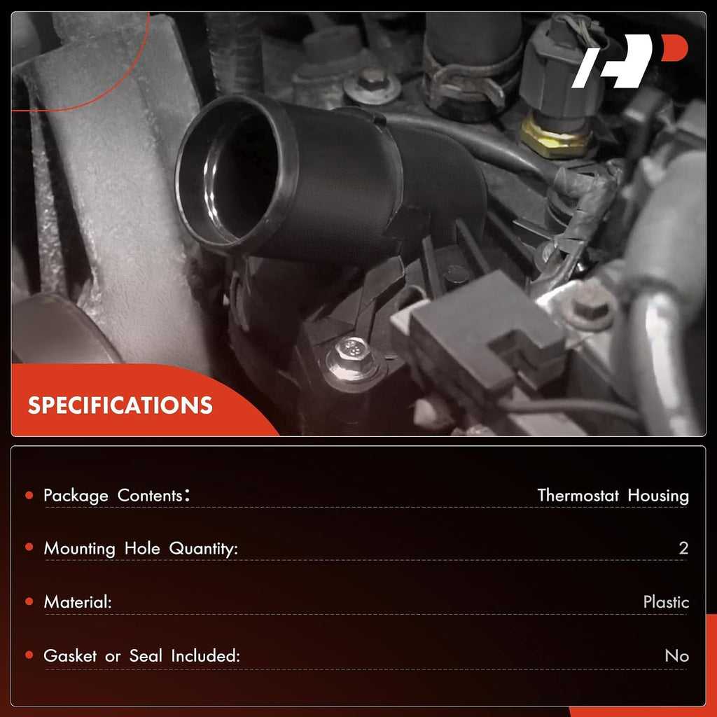 A-Premium Engine Coolant Thermostat Housing Assembly