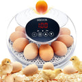 Incubators for Hatching Eggs, 12 Egg Incubator with Automatic Egg Turning and Temperature Humidity Control, Egg