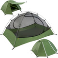 1/1.5/2/3/4/6 Person Lightweight Backpacking Tent, Camping Tent | Aluminum Pole, PU 5000, Easy Setup Tent