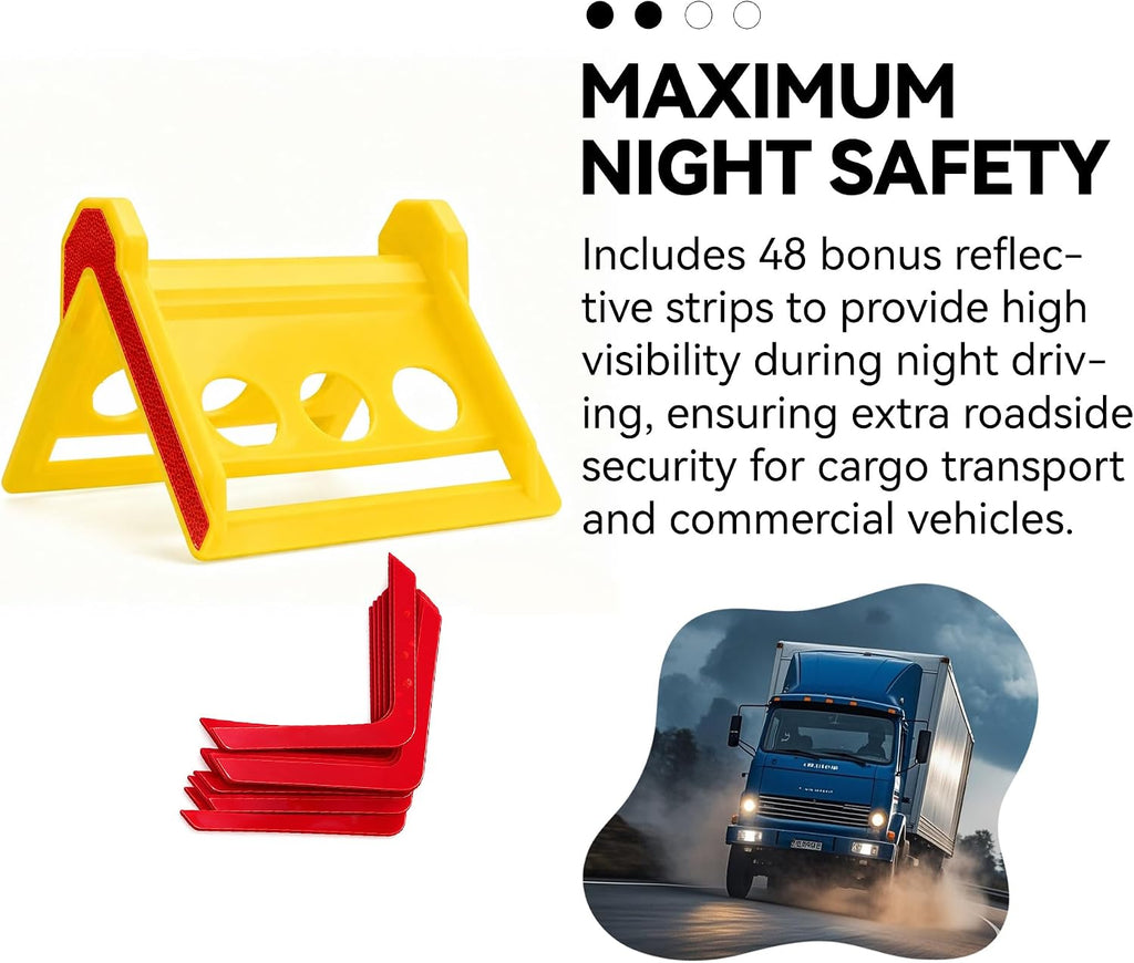 24-Pack Edge Protectors Flatbed Corner Protectors for 4" Cargo Straps
