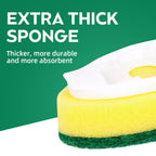 Dishwand Refills Sponge Heads, 6Pcs Non-Scratch Dish Wand Replacement Heads