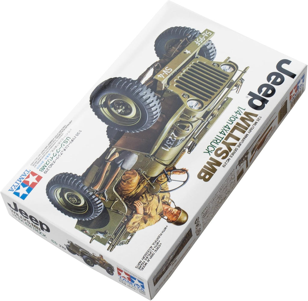 Jeep Willys 1/4 Ton 4X4 Hobby Model Kit for ages 168 months to 1200 months