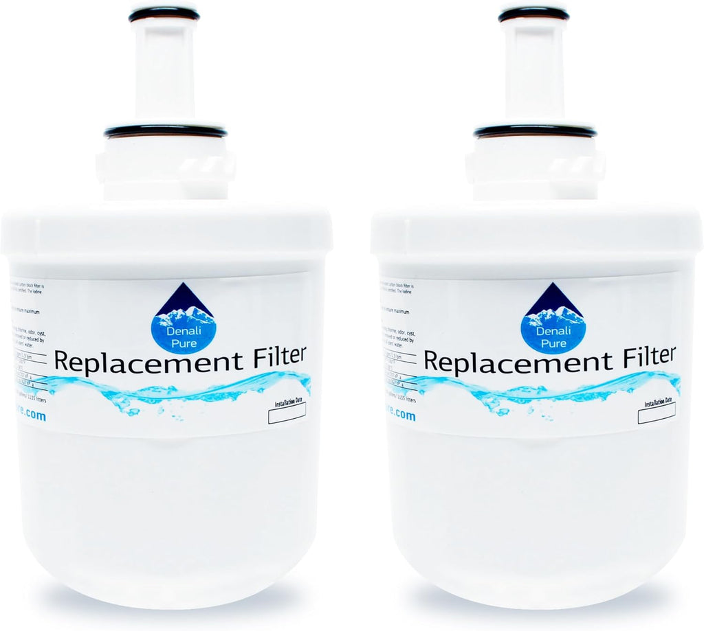2-Pack Replacement for Samsung RS2530BBP Refrigerator Water Filter