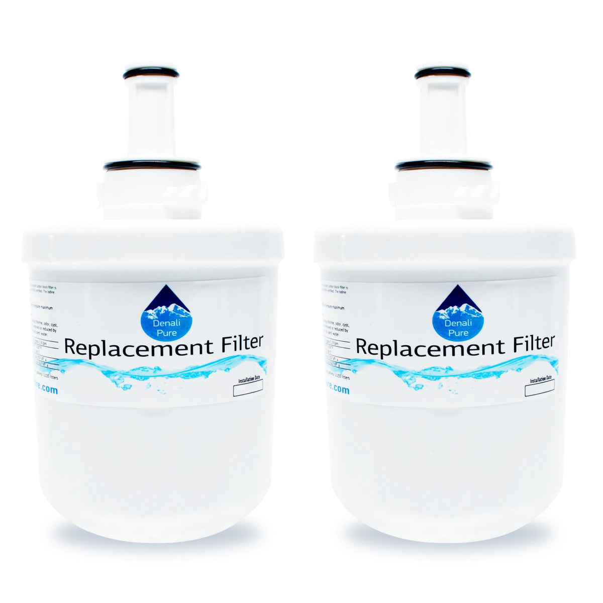 2-Pack Replacement for Samsung RF26VABWP Refrigerator Water Filter