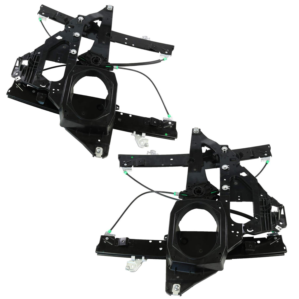 Pair Front Left & Right Window Regulator for Expedition Navigator 2003-2006