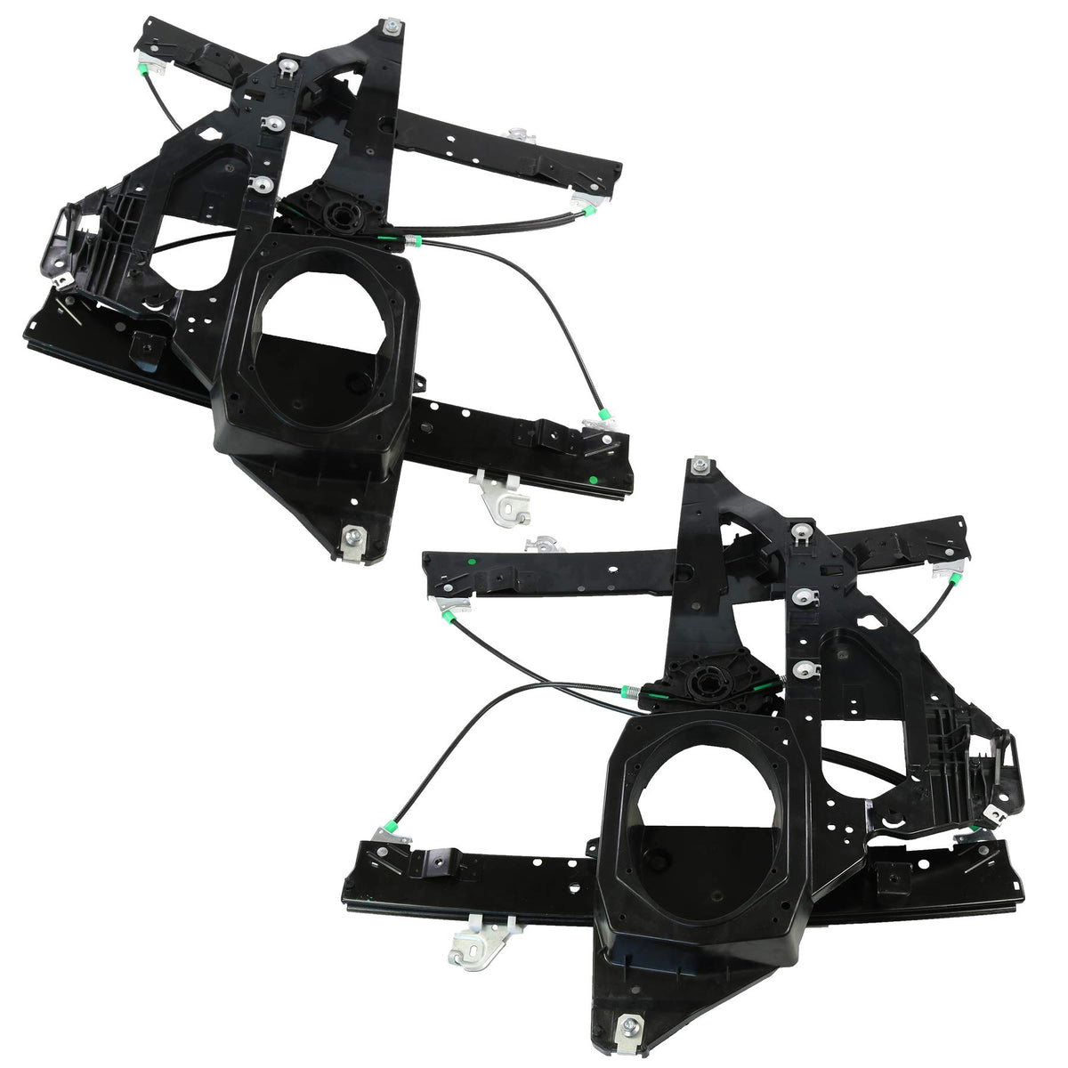 Pair Front Left & Right Window Regulator for Expedition Navigator 2003-2006