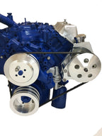 Chap Performance compatible with 429 460 Ford Power Steering Saginaw Bracket BBF Mechanical or Electric WP PS