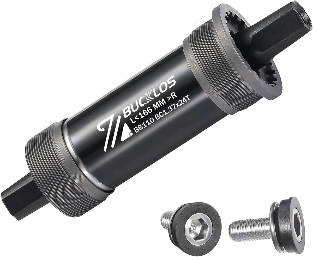 BUCKLOS Bike Square Taper Bottom Bracket - Replacement Bicycle Brackets
