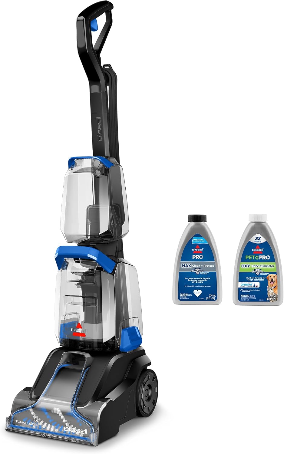 TurboClean Upright Carpet Cleaner, OXY Formula, 3952 | Pro Max Clean & Protect formula; Oxy Urine Eliminator