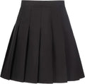 Pleated Skirts for Girls School Uniform Skort with Undershorts 2-14 | High Waisted Mini Pull on Skorts, Girls