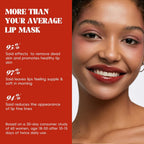 4-Pack Lip Scrub and Lip Mask Set