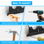 Angle Grinder Holder,Angle Grinder Stand with Discs Hook Rack & Cord Hanger