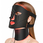 Red Light Therapy for Face,LED Face Mask Light Therapy with Neck Device