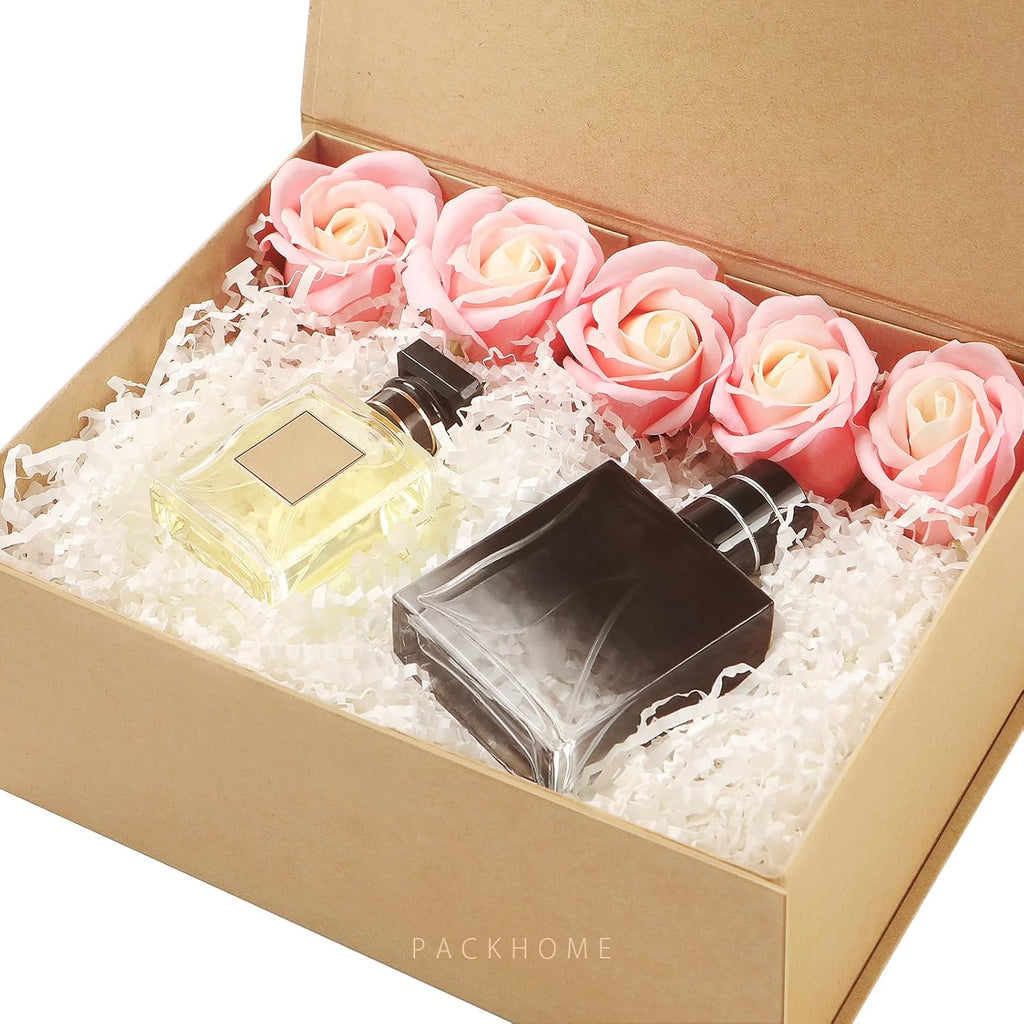 Kraft Gift Box 9x6.5x3.8in with Magnetic Lid