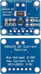 ACEIRMC INA219 I2C Bi-Directional DC Current Power Supply Sensor Breakout Module Compatible with Arduino Raspberry Pi (10pcs)