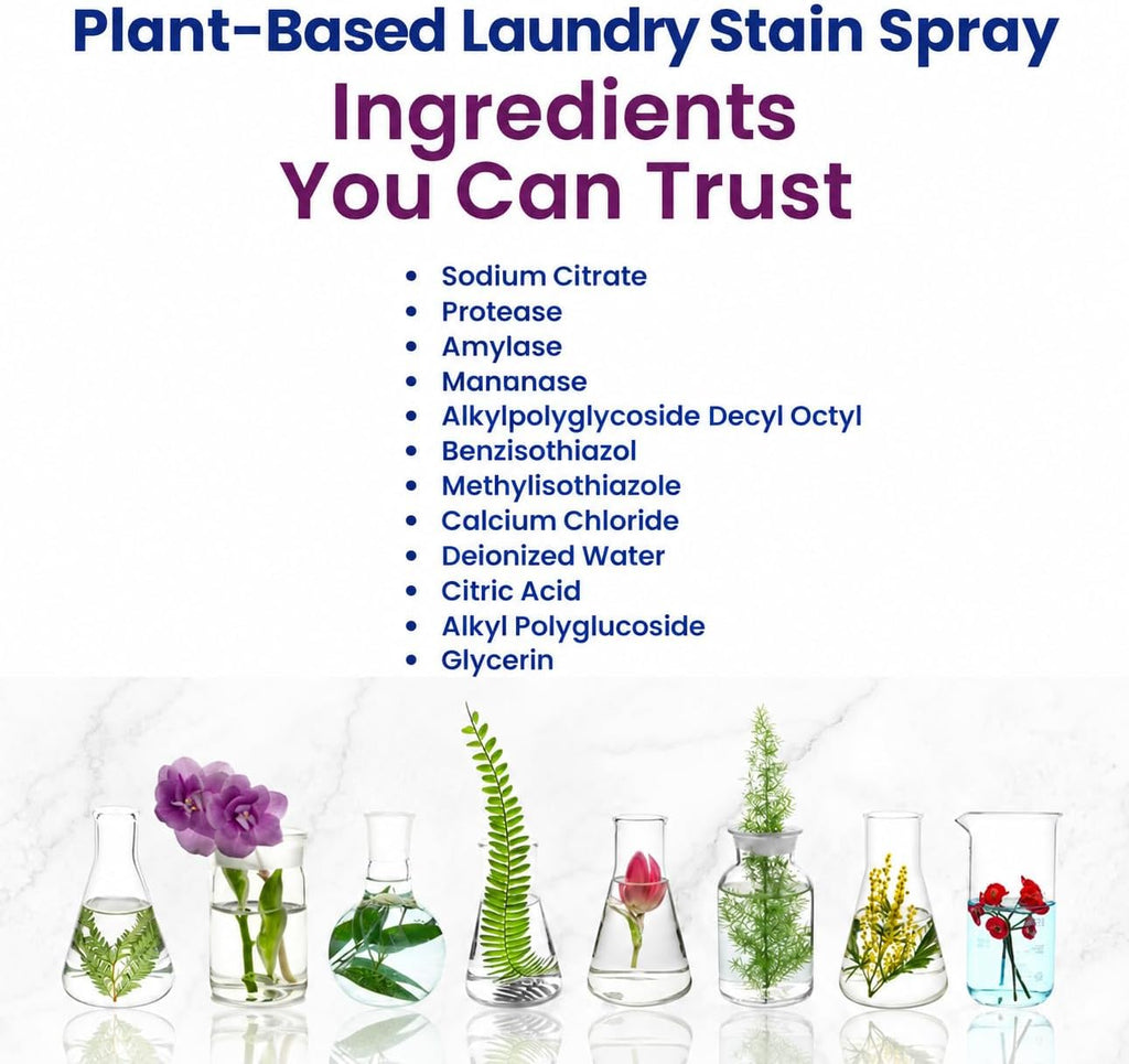 Laundry Stain Remover Spray - 16oz + 1 Fill, 3oz
