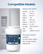 Molifal Water Filter Replacement for GE MWF Water Filter, 3 Pack