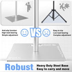 Pipe and Drape Backdrop Stand 10FT x 10FT, Adjustable Backdrop Stand Heavy Duty, Background Stand, Backdrop Stand for