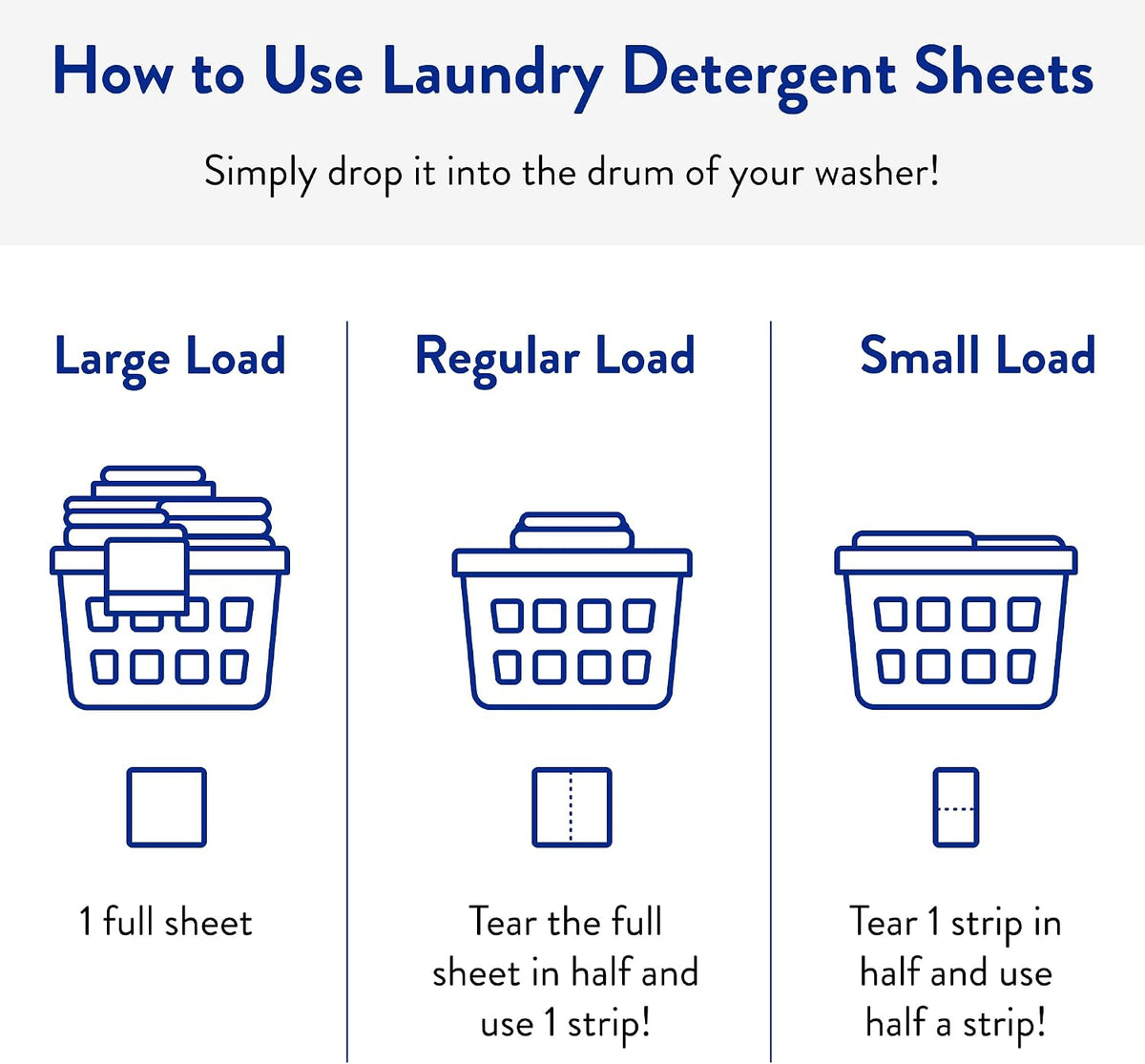 Laundry Detergent Sheets - Laundry Soap - Ultra Concentrated, Recyclable Packaging, Stain Fighting - Fresh Scent, 192
