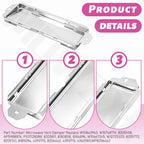 W10843943 Microwave Vent Damper for Whirlpool Kitchenaid Kenmore Machine