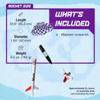 1320 Mayhem Advanced Model-Rocket Kit