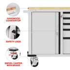 52" x 20" Rolling Tool Chest, 5-Drawer & 1-Door