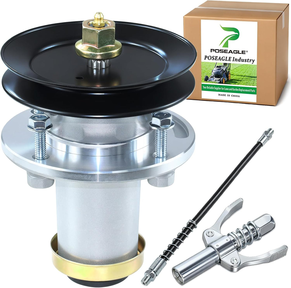 539112170 Spindle Assembly Kit for Husqvarna 42" 48" 52" 54" Decks | Replaces Husqvarna 539112170 Mandrel Assembly