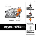 For 2006 2007 2008 Honda Pilot [Halogen Type] Headlight Assembly