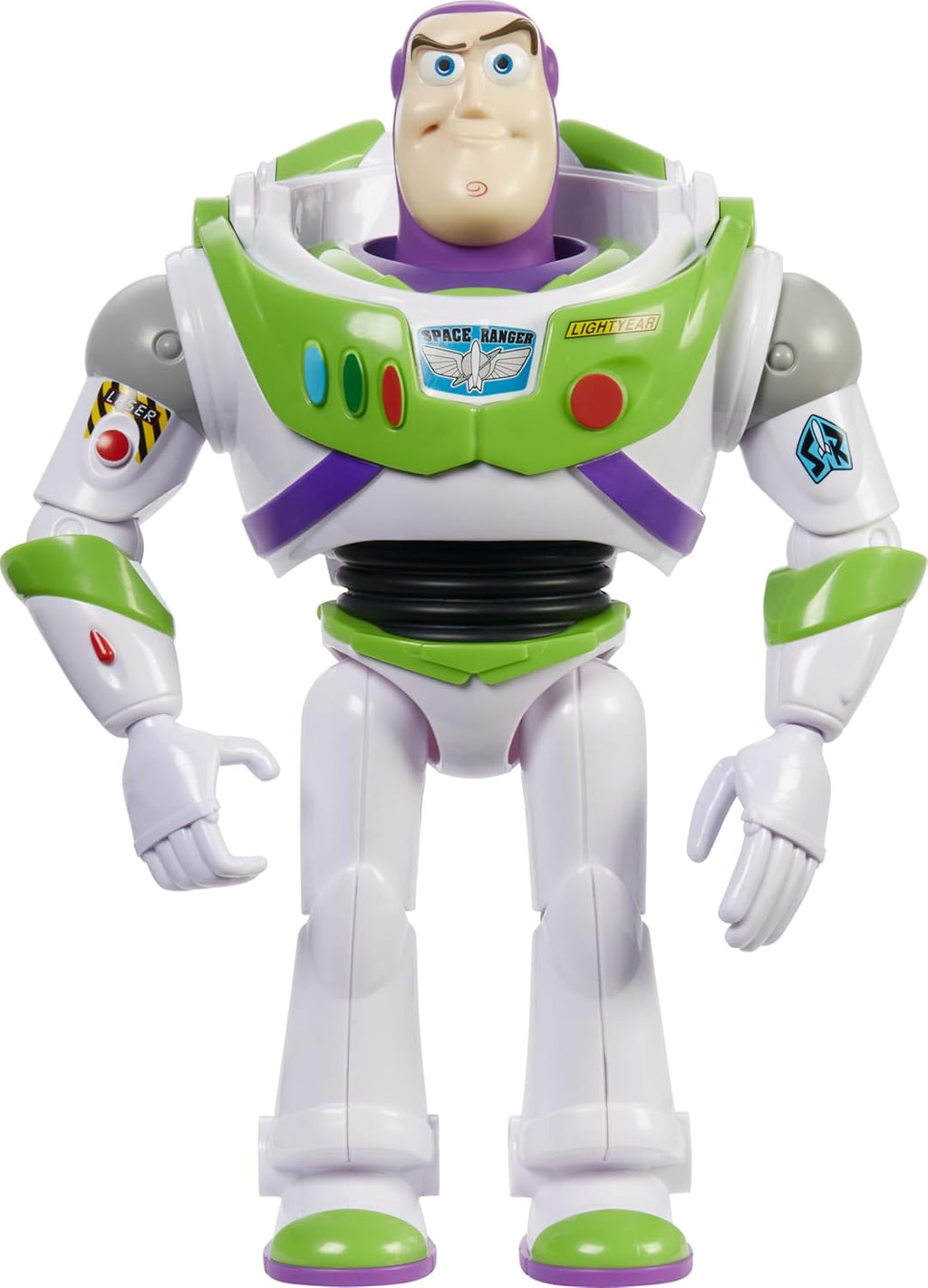 Disney Pixar Toy Story Large Action Figure, Posable Buzz Lightyear Collectible in Spacesuit Look, 12-inch Scale