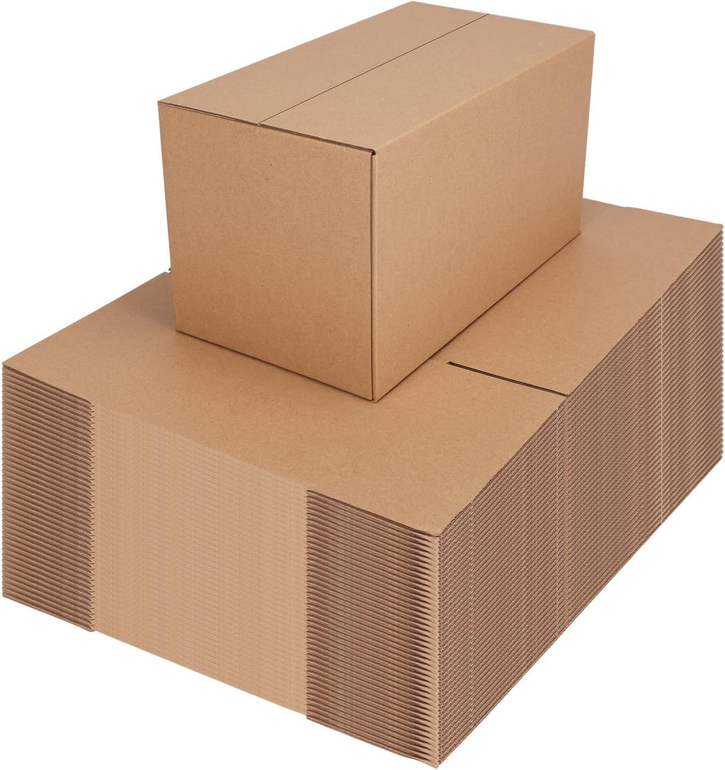 40 Packs 11x6x6 Shipping Boxes, Brown Mailing Boxes