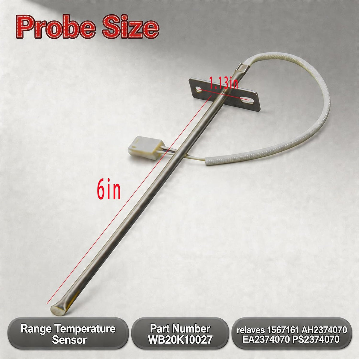 WB20K10027 GE Oven Temperature Sensor for GE WB20K10027