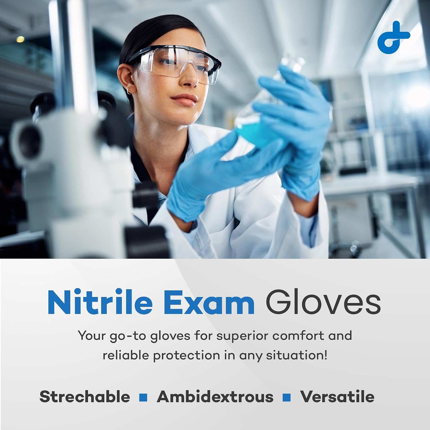 Nitrile Exam Gloves - Powder-Free, Latex-Free, Disposable Medical Gloves
