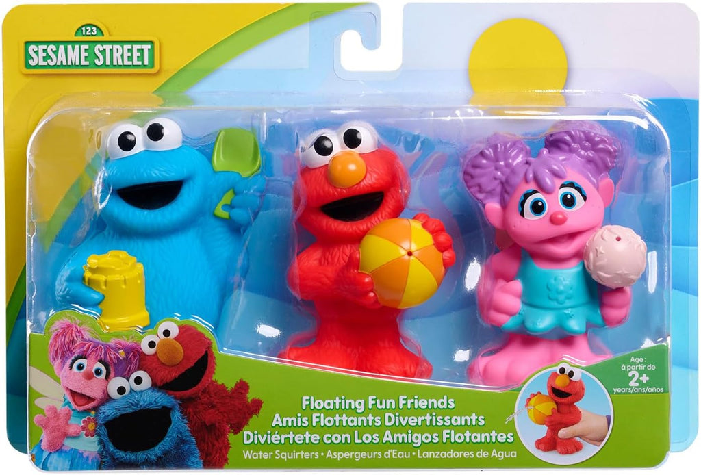 Floating Fun Friends 3-piece Set Water Squirters Bath and Pool Toys, Kids Toys for Ages 2 Up by Just Play