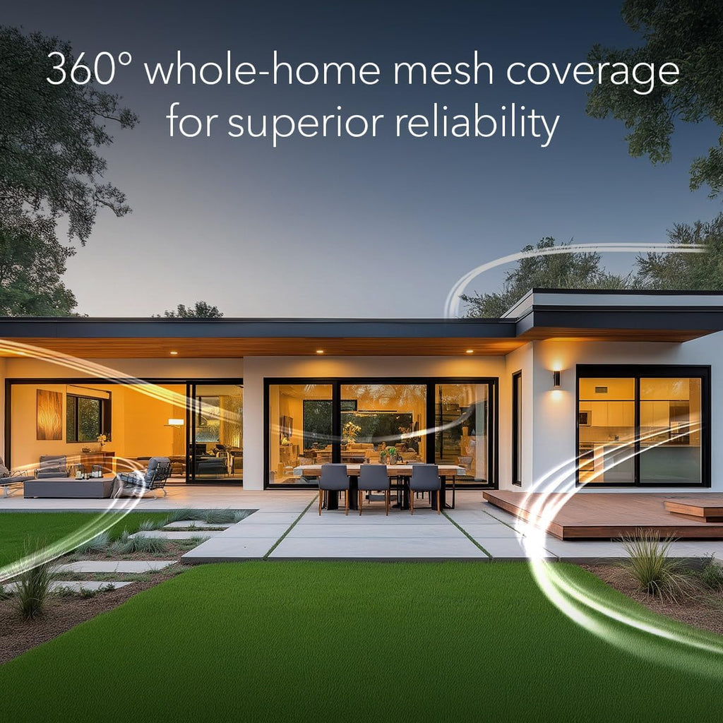 Orbi 370 WiFi 7 Mesh System Dual-Band, Up to 6,000 sq ft, 3 Pack | Mesh Router + 2 Satellite Extenders, Up to 5 Gbps