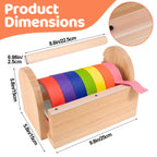 Wooden Multi Roll Washi Tape Dispenser