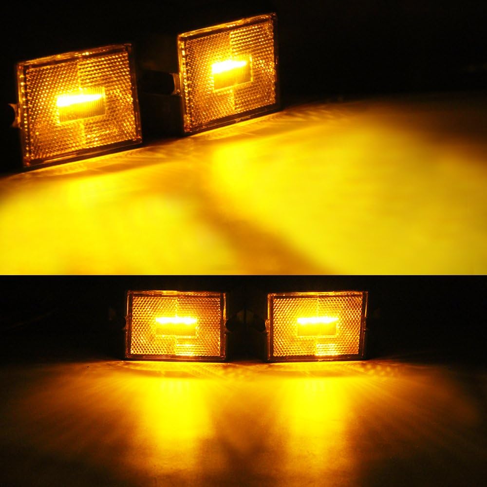 Submersible LED Trailer Light Kit, Super Bright Brake Stop Turn Tail License Lights for Camper Truck RV Boat