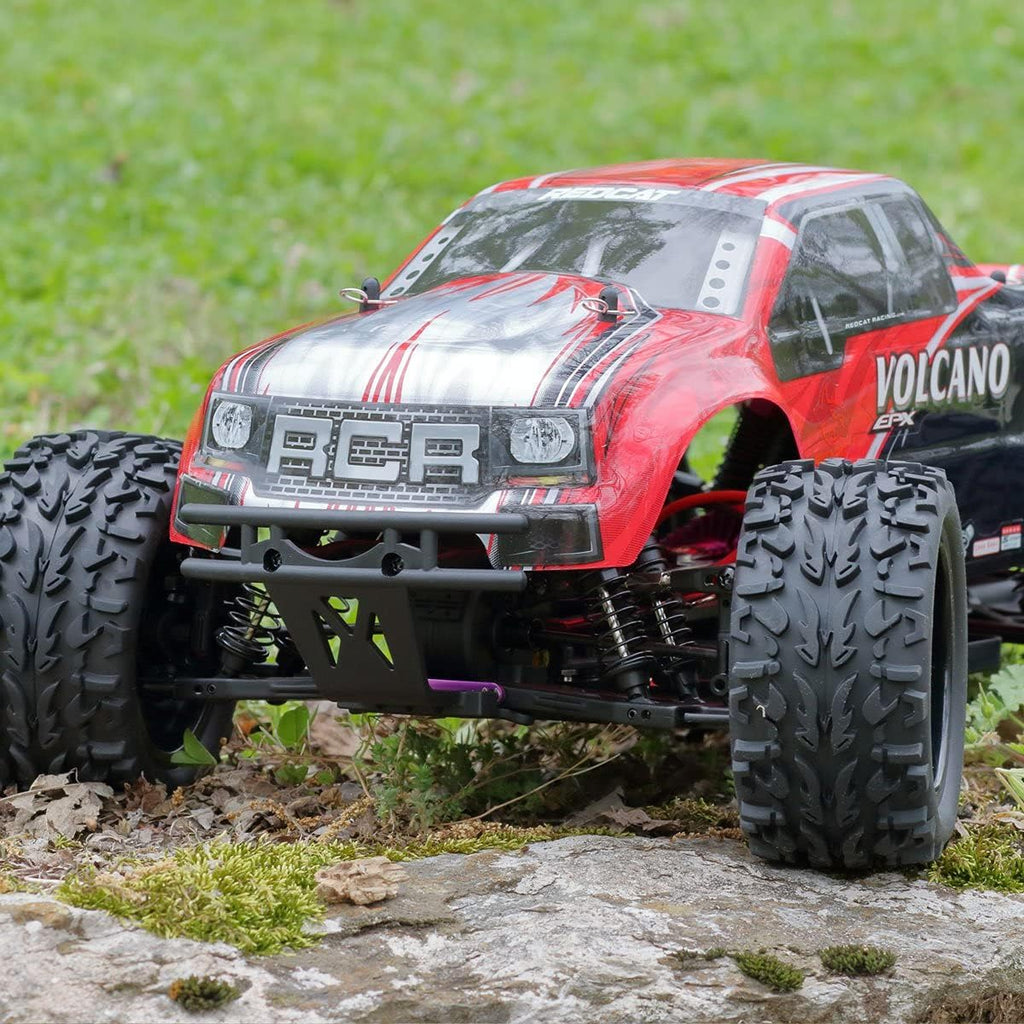 Volcano EPX 1/10 Scale Electric RC Monster Truck – 4WD RC Truck with 2.4GHz Radio, Waterproof Electronics, 19T