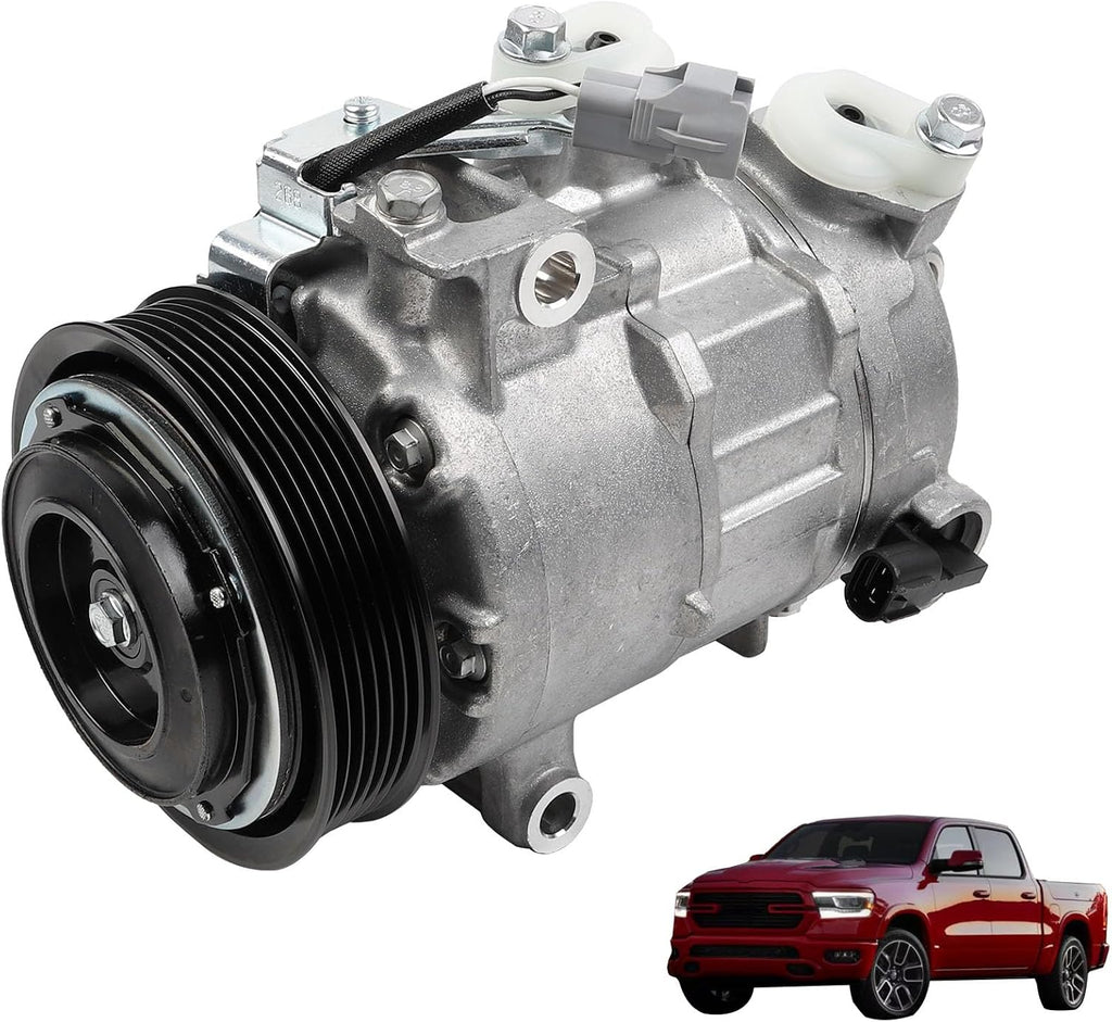 68140664AB A/C Compressor Compatible with Ram