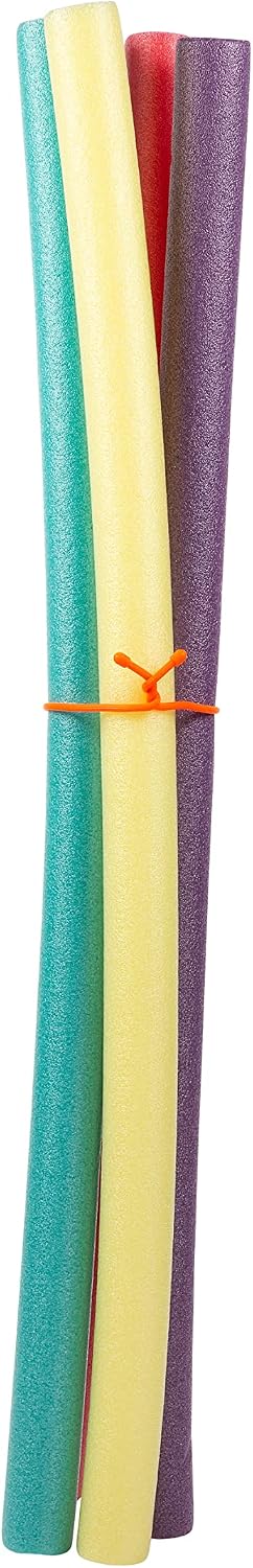 Gear Tie Reusable Rubber Twist Tie 24", 2-Pack, Bright Orange New Packaging
